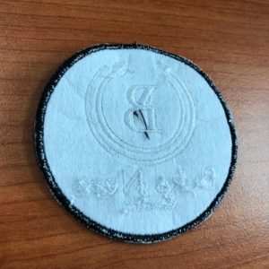Embroidery patch (buko) back
