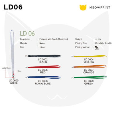 LD06 Lanyard 24-25 catalogue