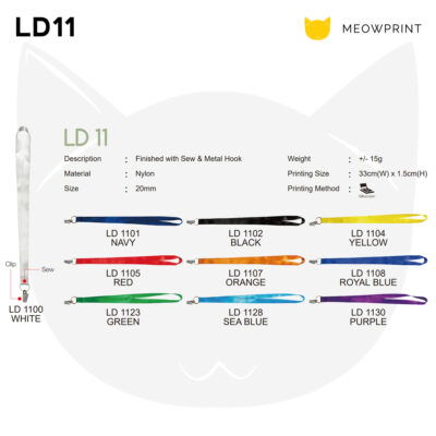 LD11 Lanyard 24-25 catalogue
