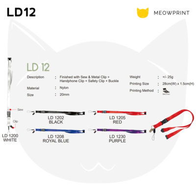 LD12 Lanyard 24-25 catalogue