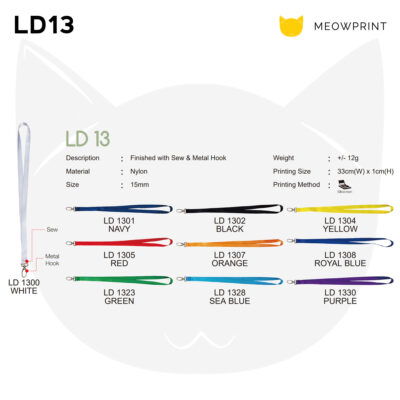LD13 Lanyard 24-25 catalogue