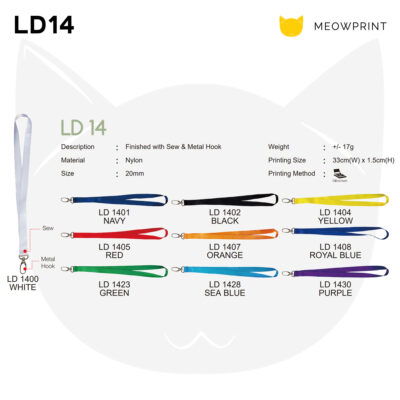 LD14 Lanyard 24-25 catalogue
