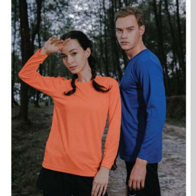UDF26 Anti-Odor Long-Sleeves Dri-Fit Eyelet T-Shirts 22-23 MODEL 1