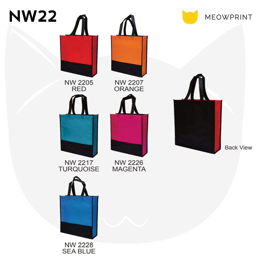 A4 2-Tone Non-Woven Tote Bag NW22 23-24 catalogue