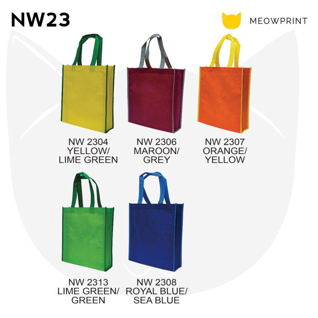 A4 2-Tone Non-Woven Tote Bag NW23 23-24 catalogue