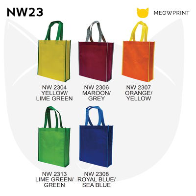 A4 2-Tone Non-Woven Tote Bag NW23 23-24 catalogue