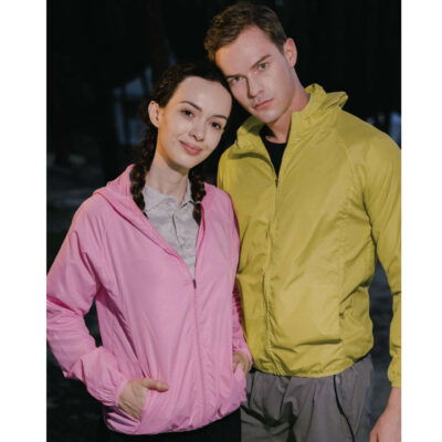 AKJ01 Lightweight Microfiber Jacket (In-A-Bag) MODEL1