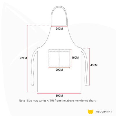 Polyester Apron APR10 22-23 SIZE
