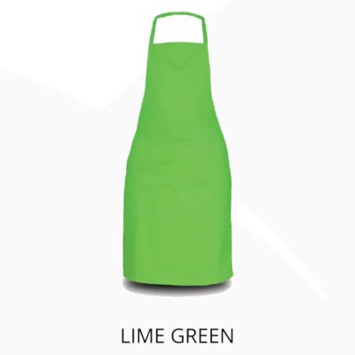 Polyester Apron 2019-20 lime green