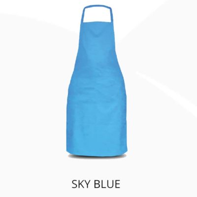 Polyester Apron 2019-20 sky blue