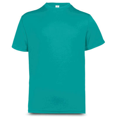UDF01 Anti-Odor Dri-Fit Eyelet T-Shirts turquoise (1)