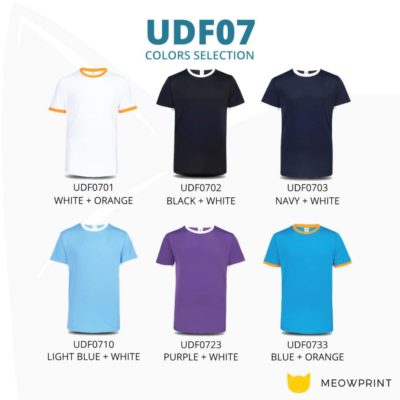 UDF07 Side Panel Anti-Odor Dri-Fit T-Shirts 2019-20 catalogue