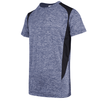 UDF17 Edge Anti-Odor Heather Dri-Fit T-Shirt navy blue (1)