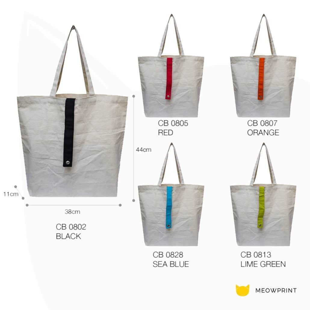 CB08 Canvas foldable tote bag 2019-29 catalogue