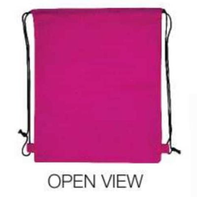 NW17 Non woven drawstring bag 2019-20 back view