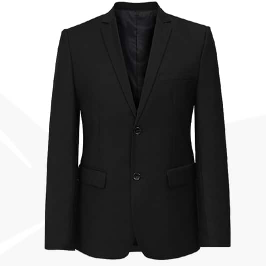 CBM35 BEAM Premium 2-Button Fitted Blazer 2019-20 black