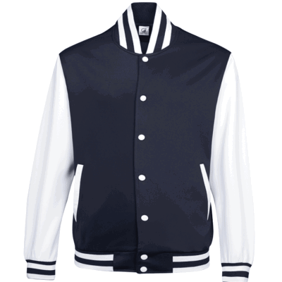 UVJ05 Anti-Odor Varsity Jacket navy (3)