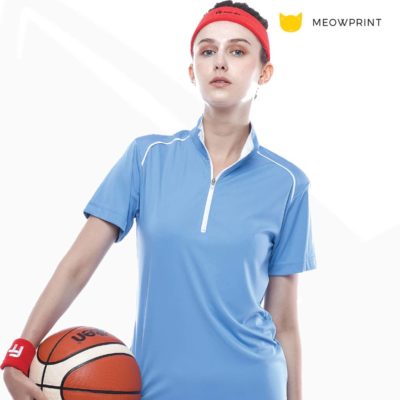 UDF20 Oriental Anti-Odor Mandarin Collar Polo T-Shirt 2019-20 model 2