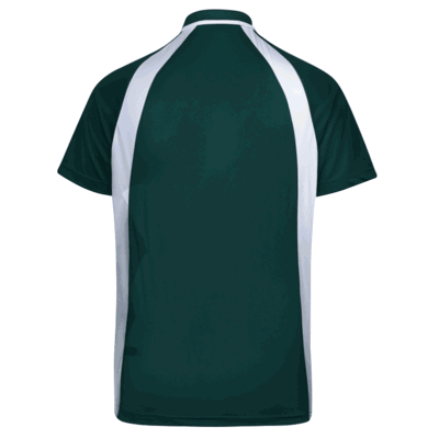UDF33 Bi-Cross Anti-Odor Polo T-Shirt green white (1)