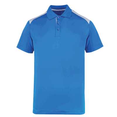 UDF19 T-Max Anti-Odor Polo T-Shirt royalblue grey (3)