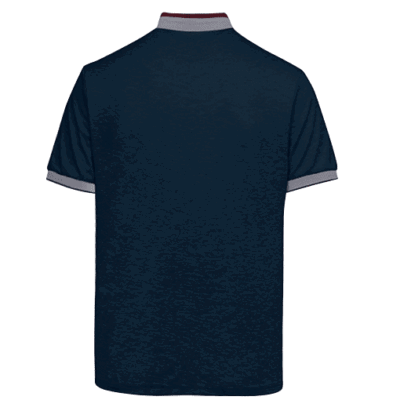 UH03 Ace Anti-Odor Mandarin Collar Polo T-Shirt navy grey red (3)