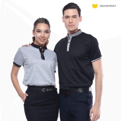 UH03 Ace Anti-Odor Mandarin Collar Polo T-Shirt 2019-20 model 1