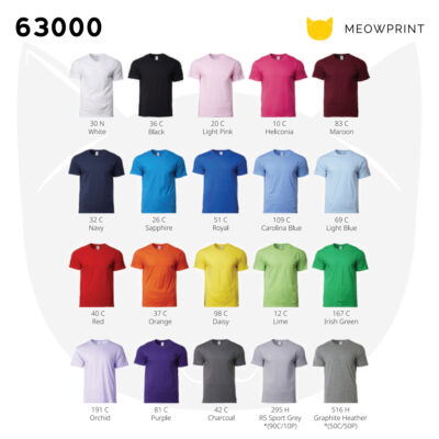 Gildan Softstyle Cotton Adult T-Shirts (63000) 24-25 catalogue
