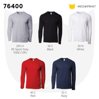 Gildan Premium Cotton Long-Sleeves T-shirts 76400 24-25 catalogue