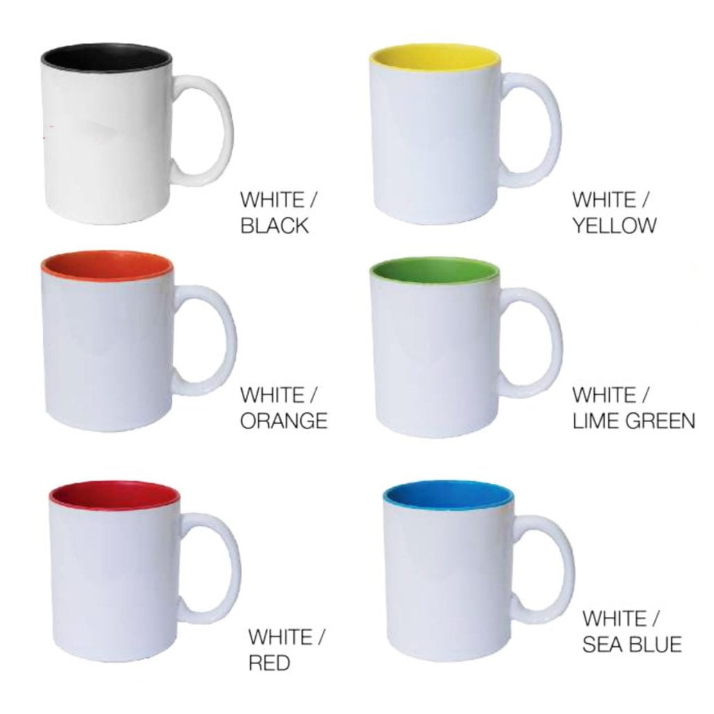 Inner Coloured Ceramic Mug thumbnail