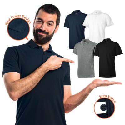 Uno Supremo CVC Polo T-Shirt model