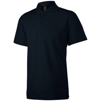 Uno Verano Premium Cotton Polo T-Shirt Navy