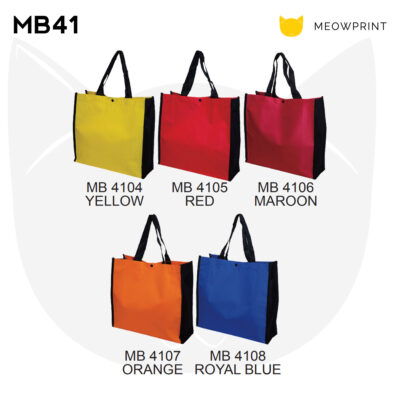 Nylon Tote Bag MB41 (600D) 23-24 catalogue
