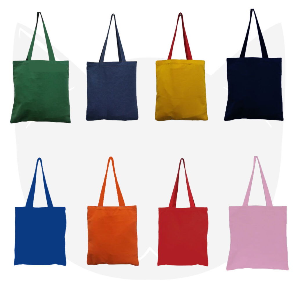 A4 Colored Canvas Tote Bag (10oz) 2022 catalogue