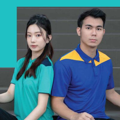 QD61 Multi-Tone Dri-Fit Polo T-Shirts 24-25 model 1
