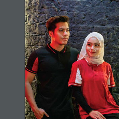 SJ09 Multi-Tone Cotton Polo T-Shirts 24-25 model 1