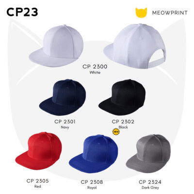 CP23 6-panel Snapback Cap 24-25 catalogue