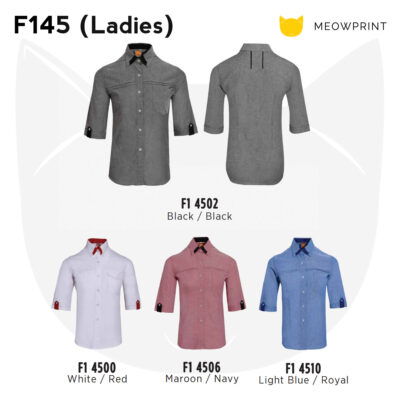 F145 Ladies Long Sleeves F1 Uniform 24-25 catalogue