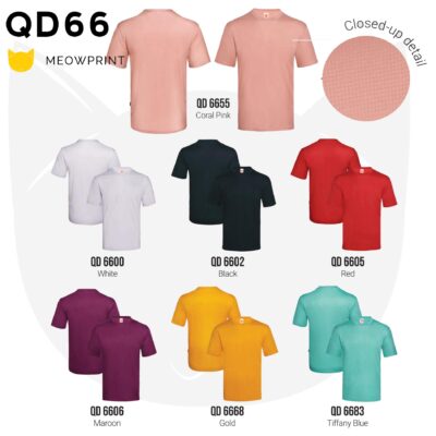 QD66 Dri-Fit Round Neck T-Shirts (Anti-Microbial) catalogue