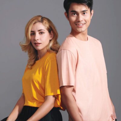 QD66 Dri-Fit Round Neck T-Shirts (Anti-Microbial) model 1