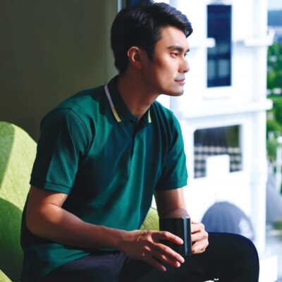 HC25 Multi-Tone Cotton Polo T-Shirts 2021 model 1