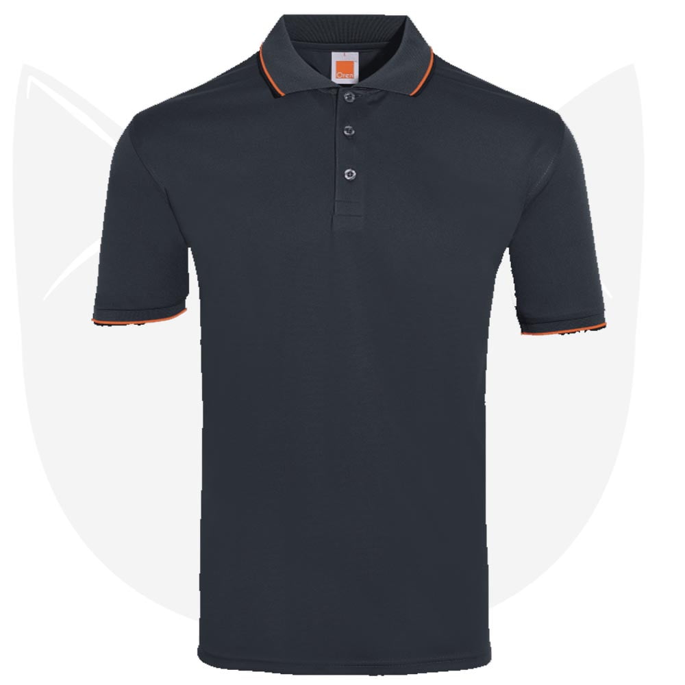QD65 Multi-Tone Dri-Fit Polo T-Shirts thumbnail