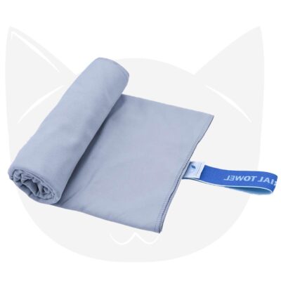 Anti-Bacterial Quick Dry Bath Towel 2021 light grey
