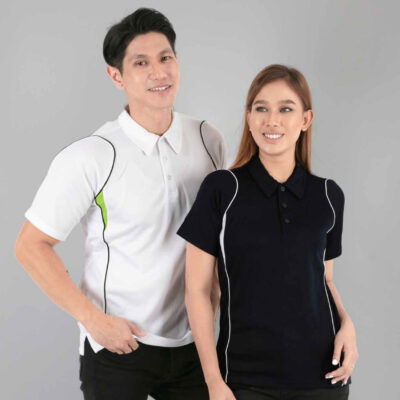 QD25 Multi-Tone Dri-Fit Polo T-Shirts 24-25 model 1