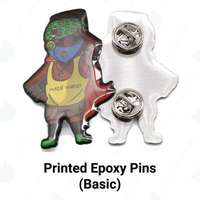 basic printed epoxy pins model 2