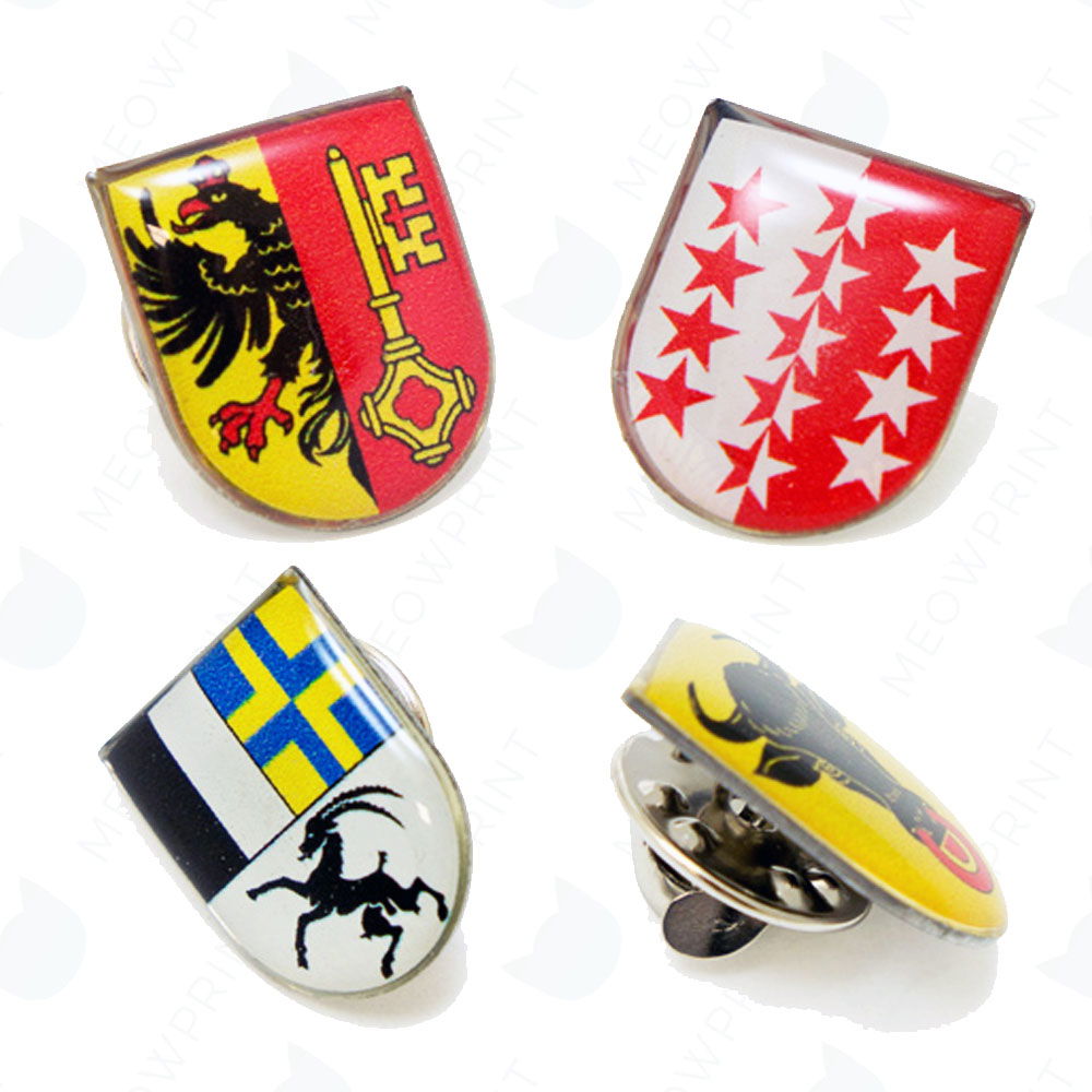Bespoke Customised Corporate Gifts - Custom Epoxy Pin