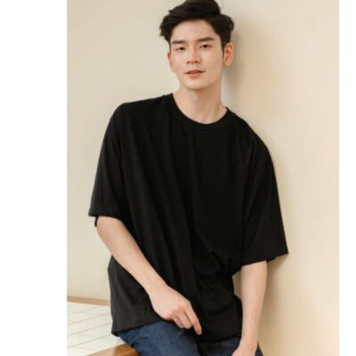 Dynamite Oversized Crew Neck T-Shirt (NHO1100) model 2
