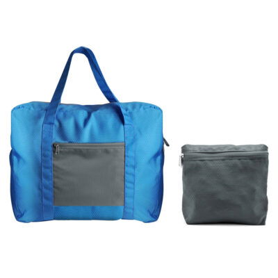 Multi-Tone Foldable Duffle Bag Grey