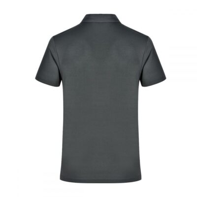 Uno Nuovo Microban Polo T-Shirt grey back