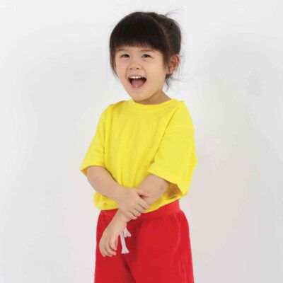 Kids Basic Dri-Fit Round Neck T-Shirts QD68 24-25 model 1