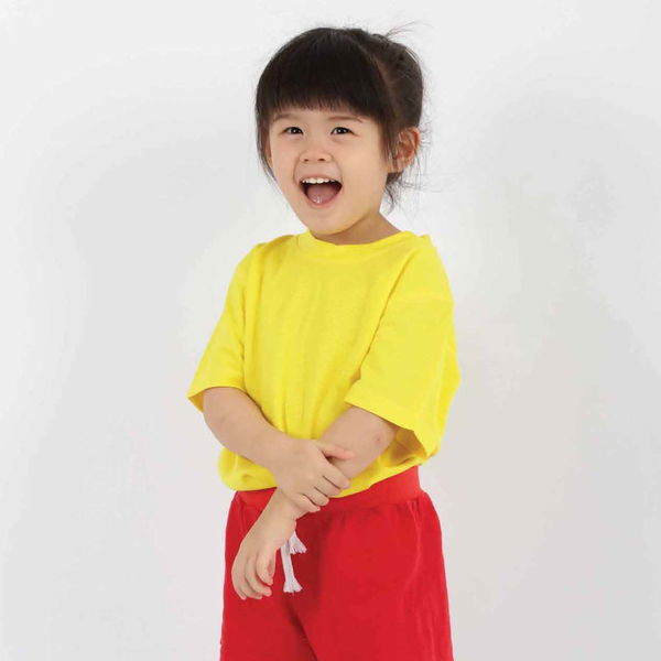 Kids Basic Dri-Fit Round Neck T-Shirts QD68 24-25 model 1